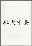 杜大中妾